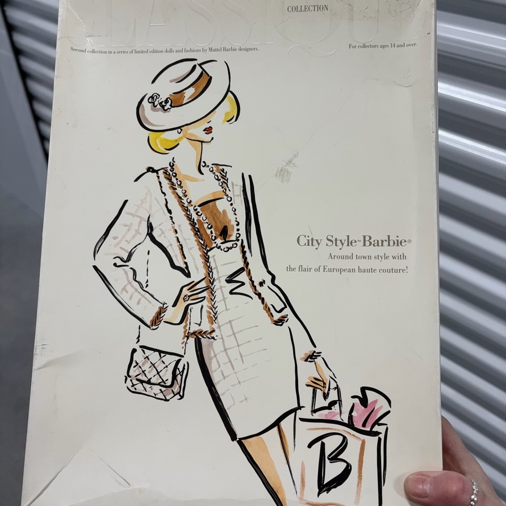 City Style Barbie Doll with European Flair